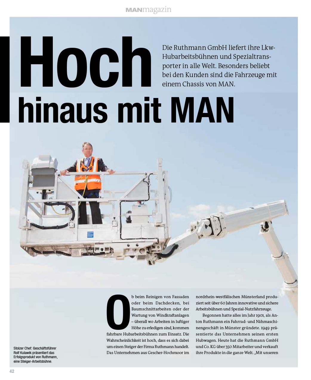 Rolf Kulawik I Geschäftsführer Ruthman GmbH & Co.KG